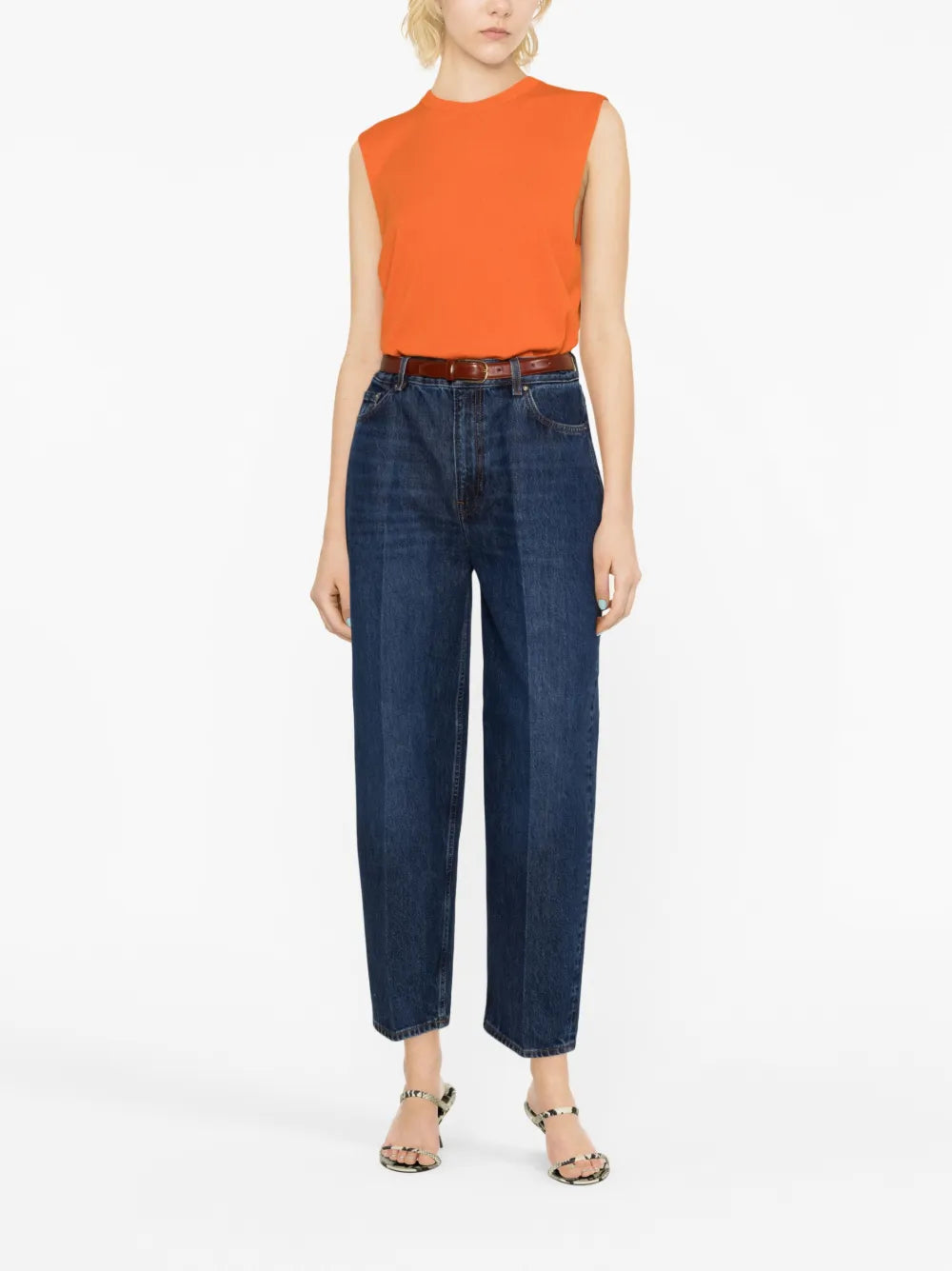 Sleeveless Cashmere Top
