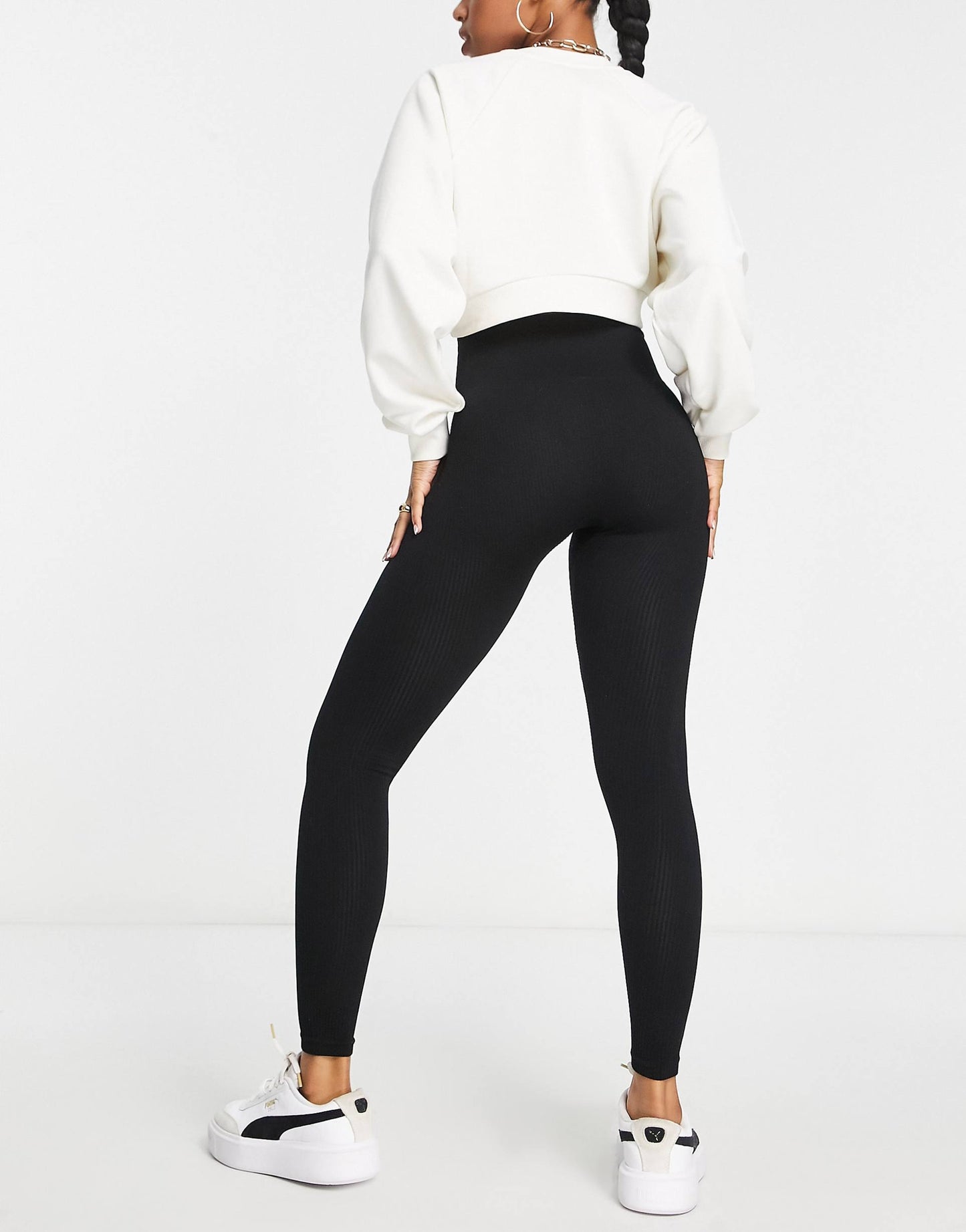 Seamless Ribbed Leggings