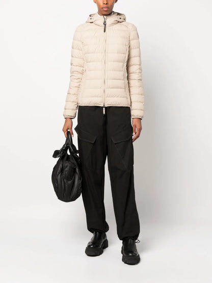 Geena Hooded Quilted Jacket