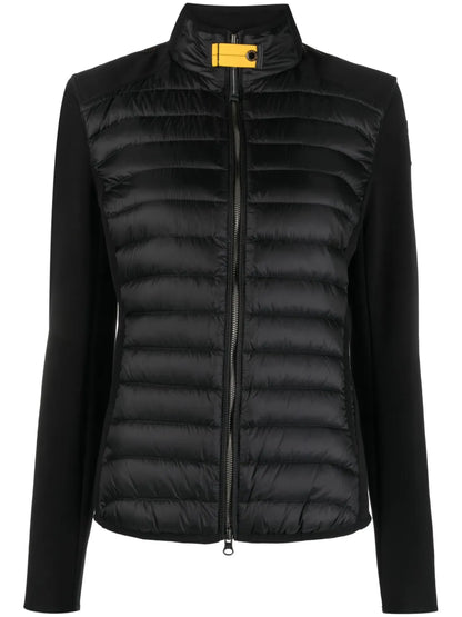 Logo-Patch Zip-Up Padded Jacket