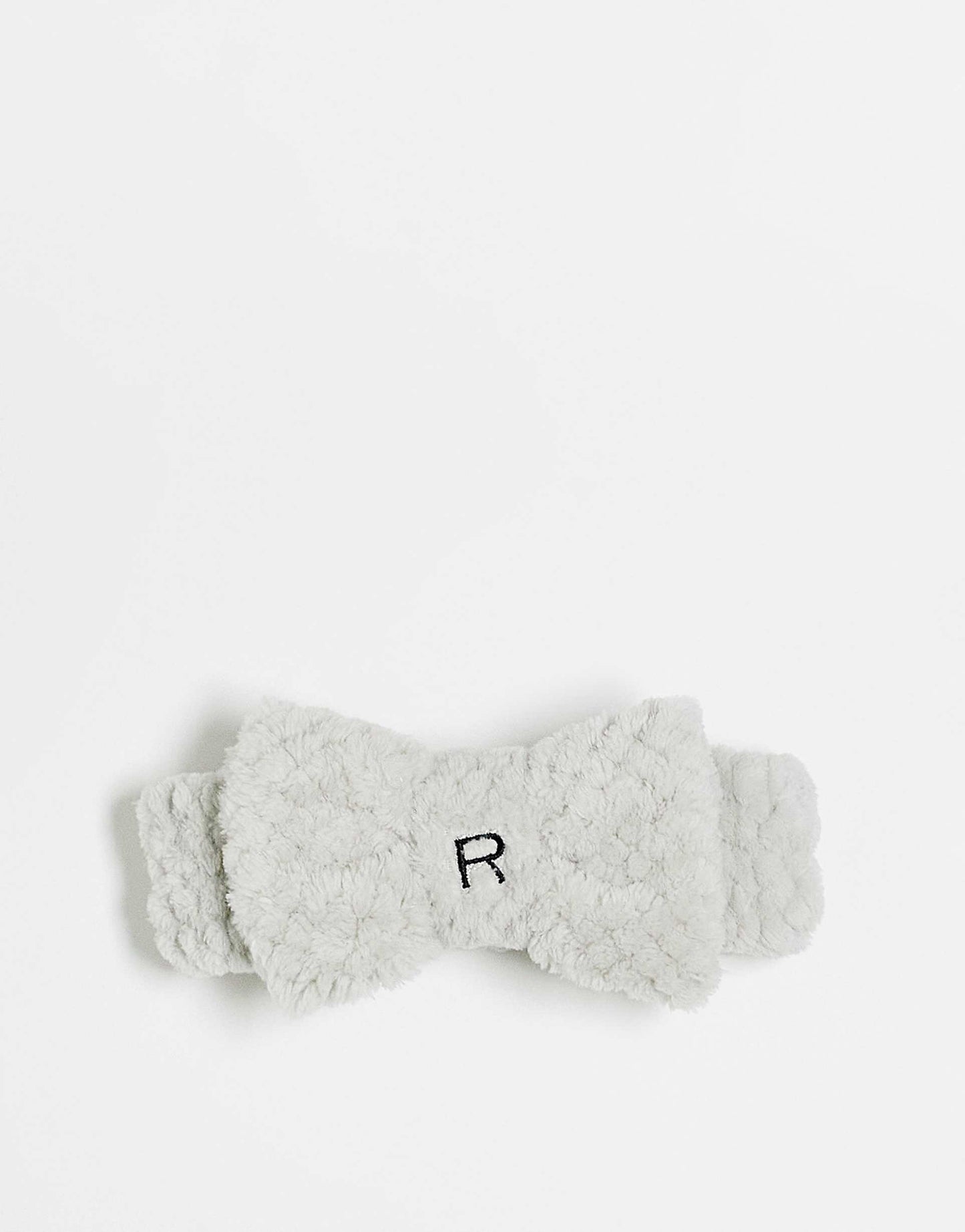 Grey Bow Headband