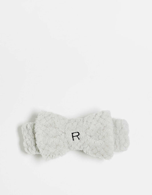 Grey Bow Headband