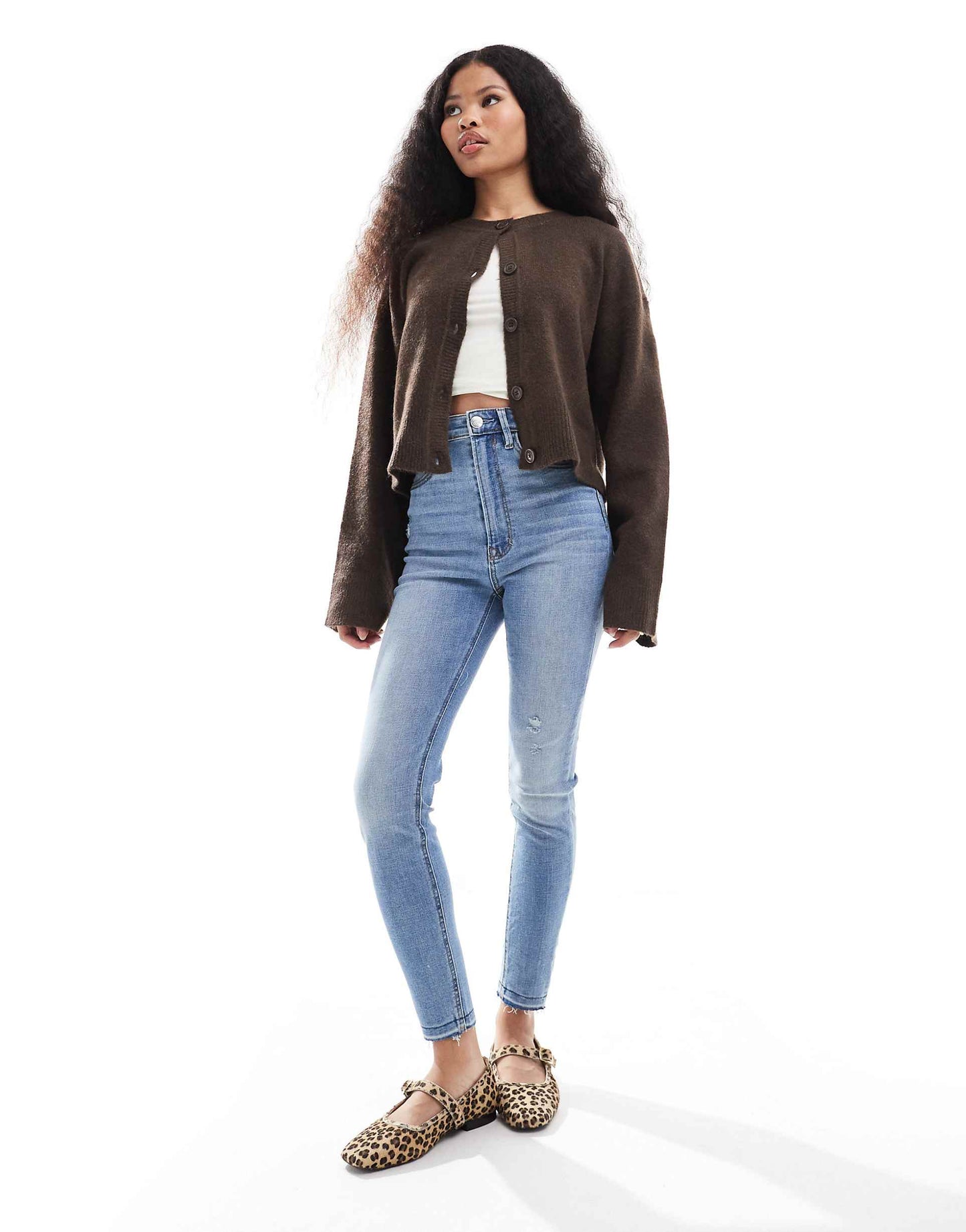 Petite Super High Waist Skinny Jean
