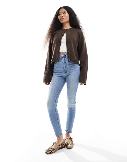 Petite Super High Waist Skinny Jean
