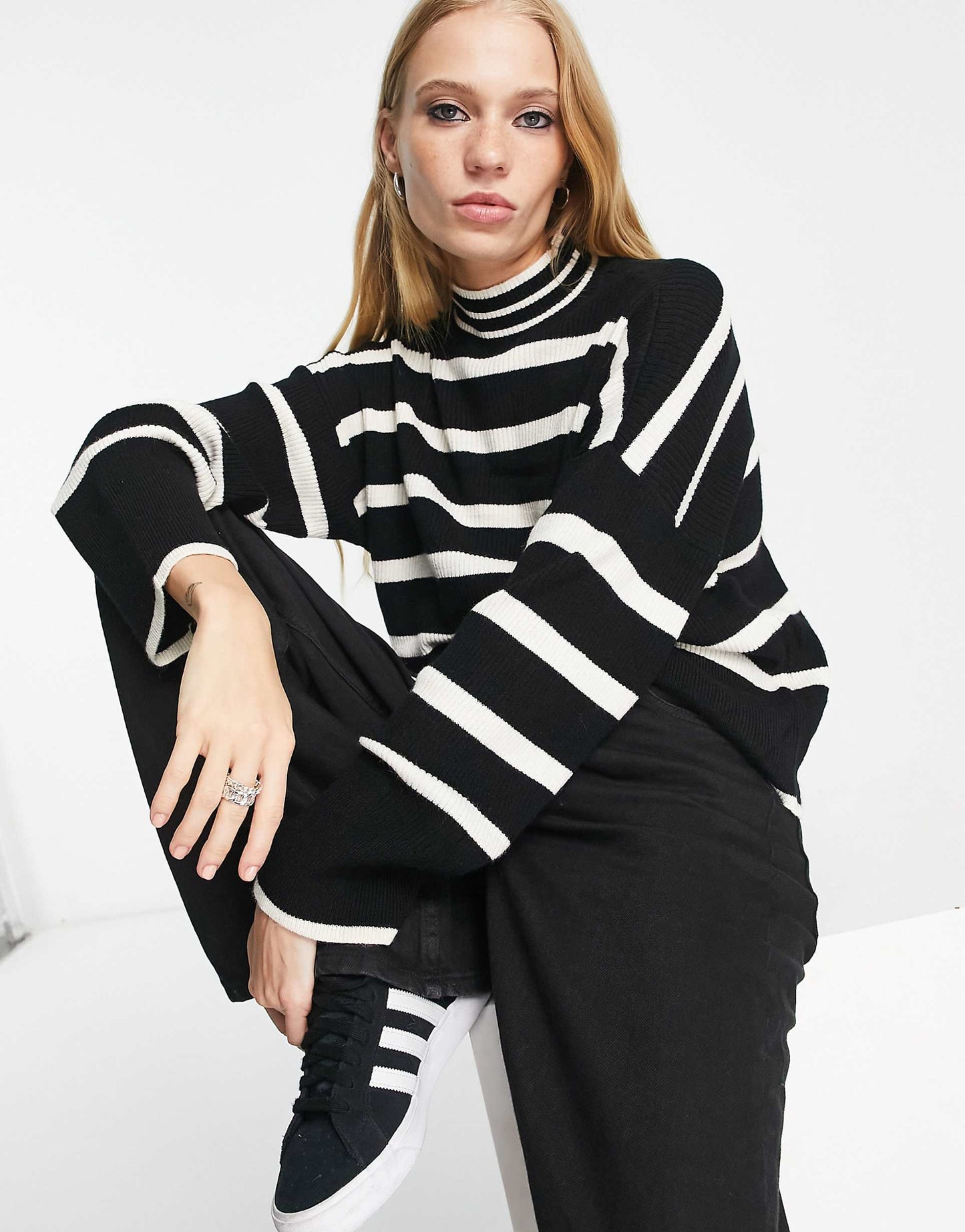 High Neck Jumper