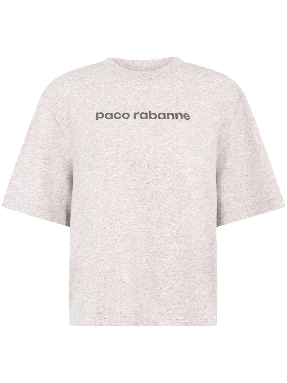 Logo-Print Rhinestone T-Shirt
