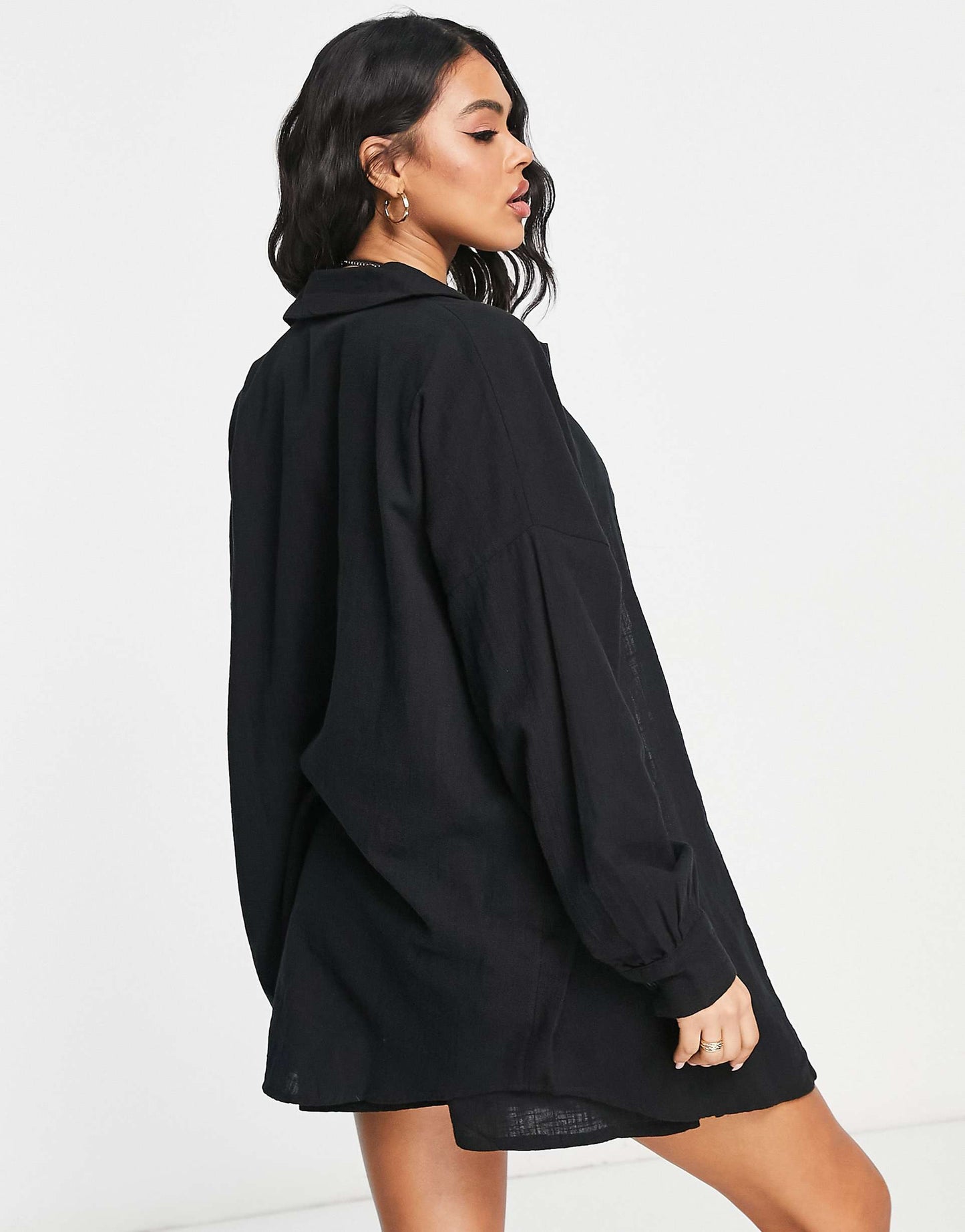 Cotton Textured Beach Shirt Co-Ord