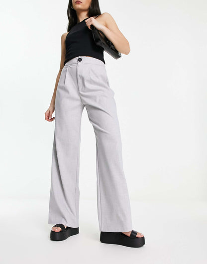 Wide Leg Relaxed Dad Trouser