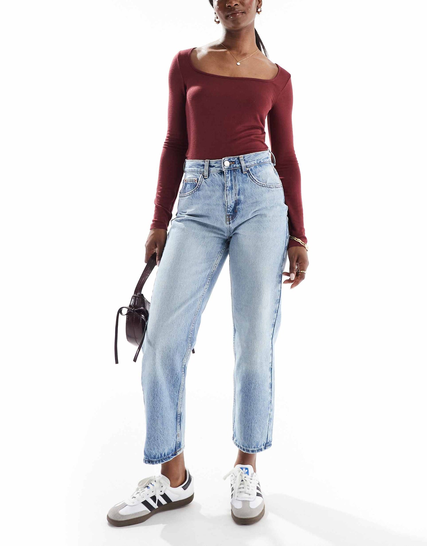 Robyn High Waisted Straight Leg Jeans