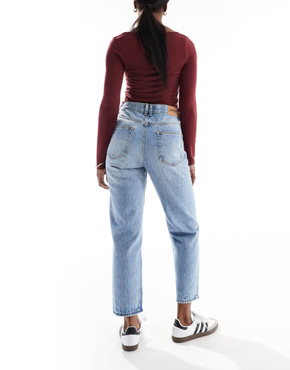 Robyn High Waisted Straight Leg Jeans