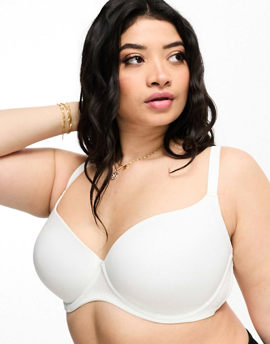 Curve Microfibre Moulded T-Shirt Bra