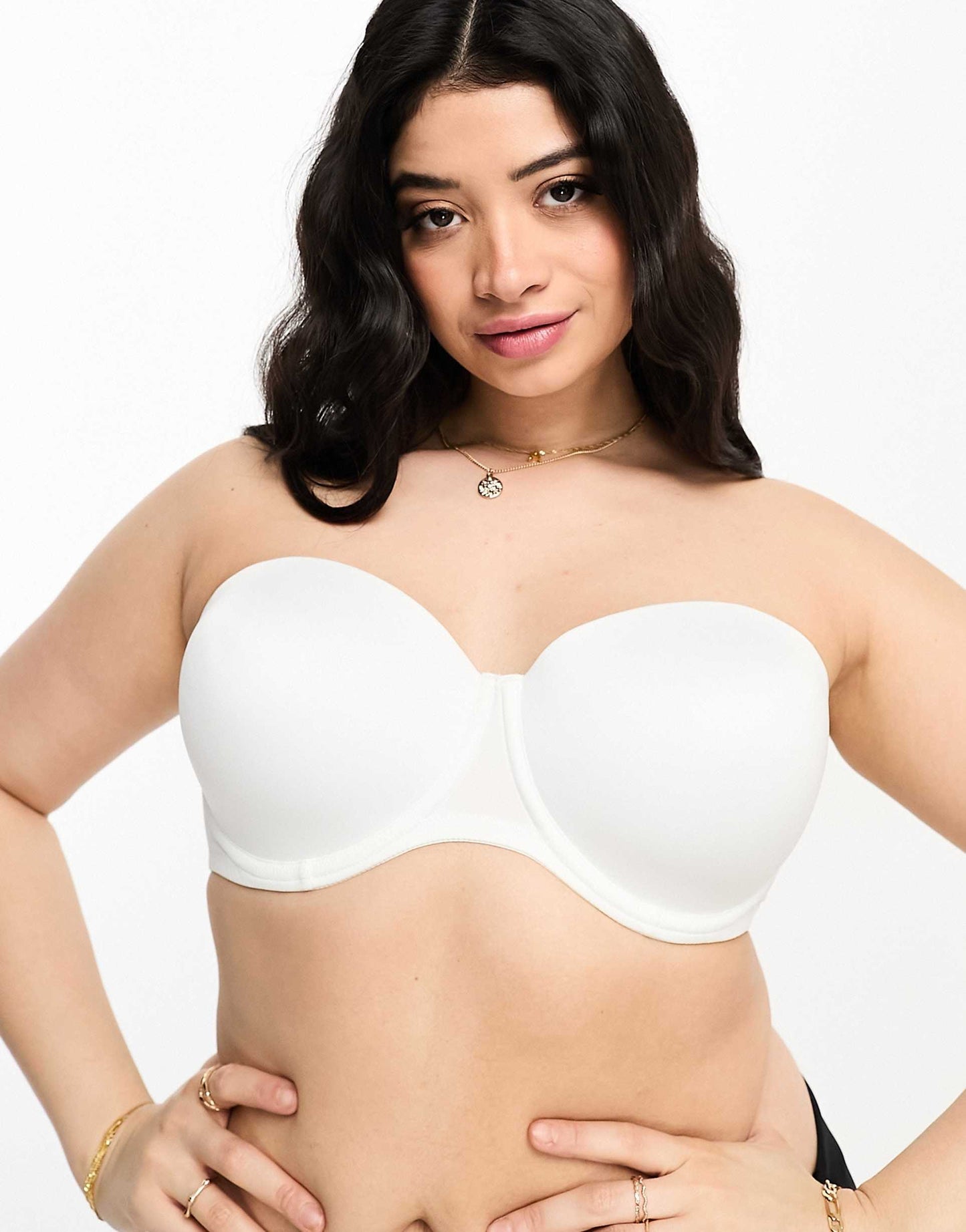 Curve Microfibre Moulded Multiway Strapless Bra