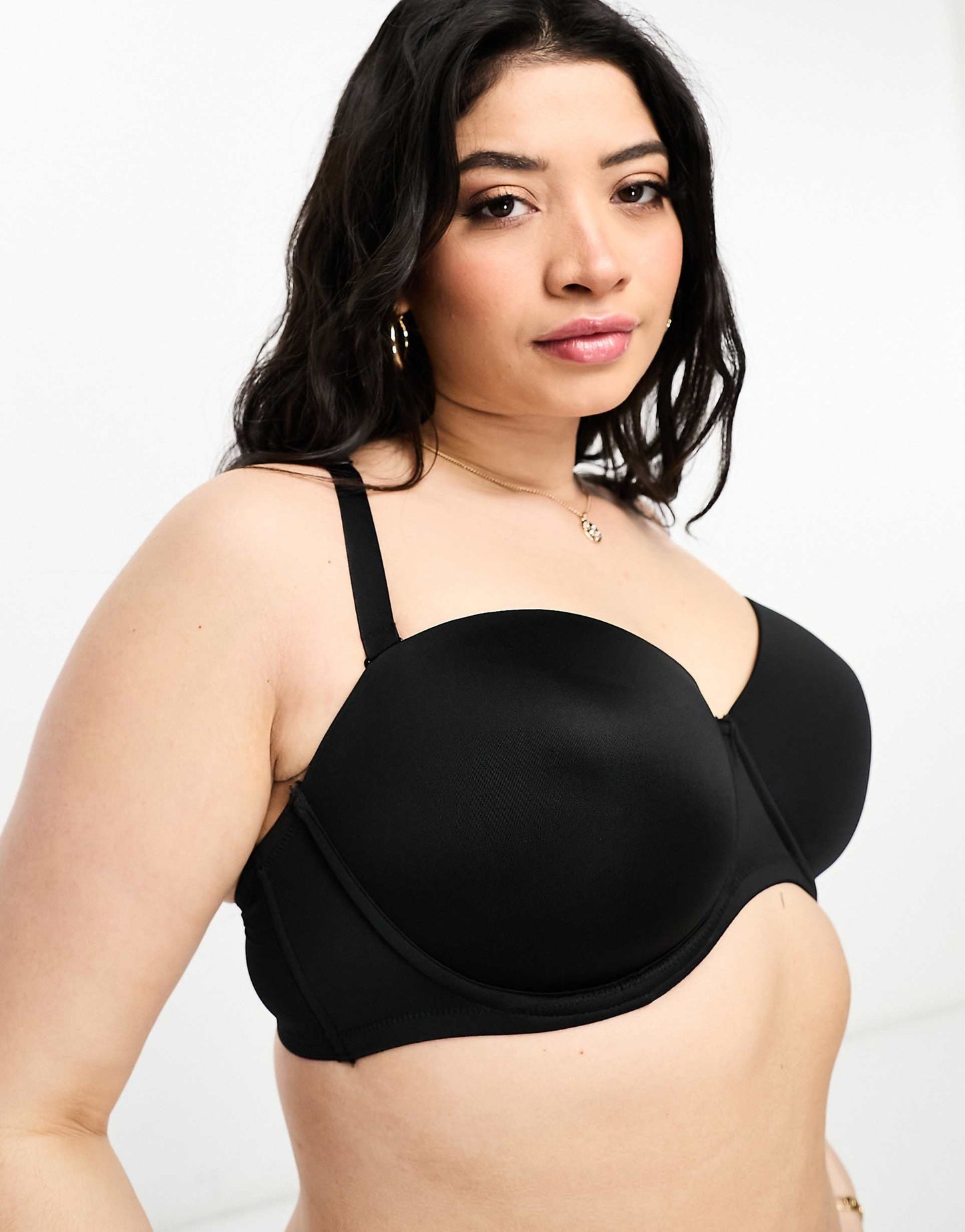 Curve Microfibre Moulded Multiway Strapless Bra