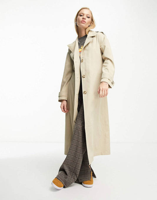 Longline Trench Coat
