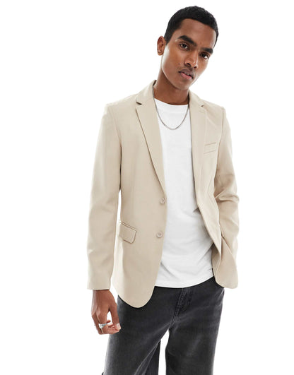 Slim Fit Suit Jacket