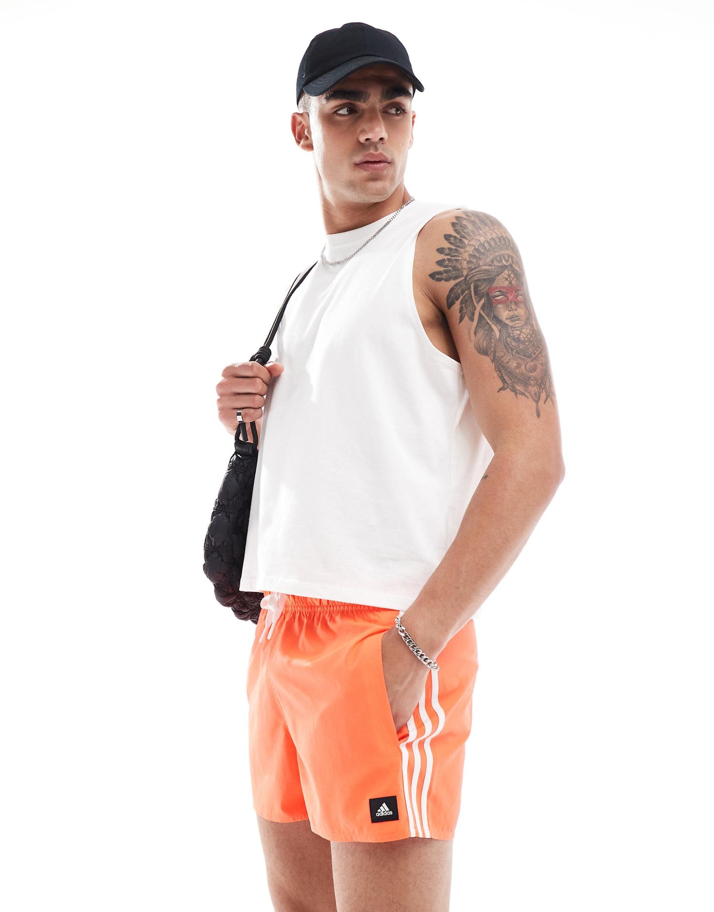 Swim 3 Stripe Shorts