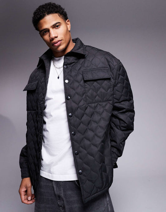 Wavy Quilted Jacket