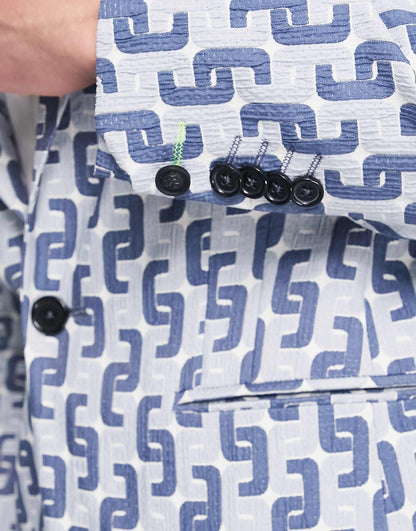 Steroetzle Jacquard Suit Jacket