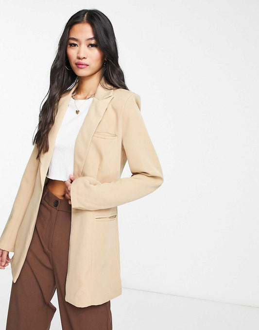 Pleat Detail Blazer