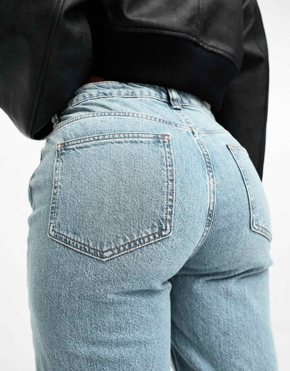 Hourglass Wide Leg Dad Jeans