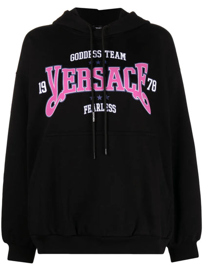 Logo-Print Cotton Hoodie