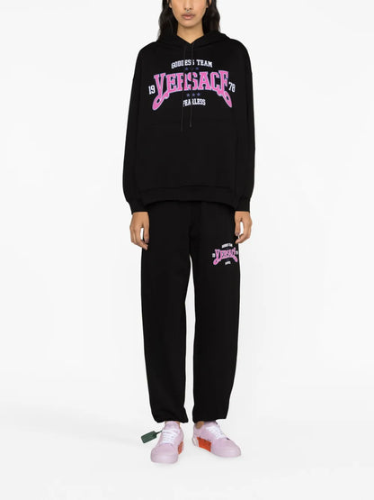 Logo-Print Cotton Hoodie