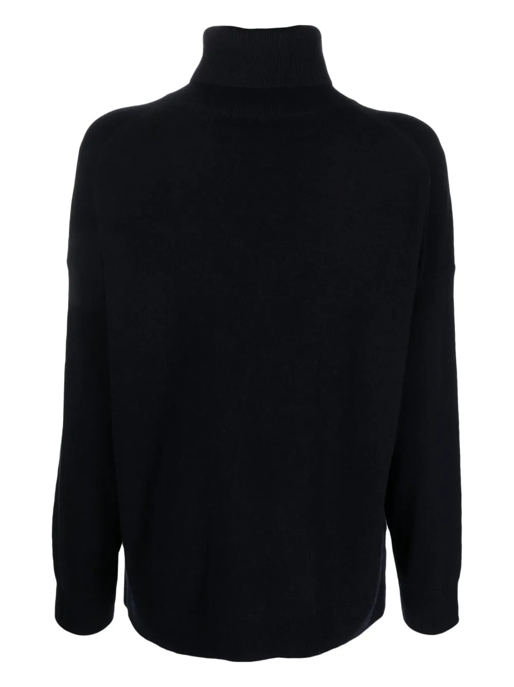 High-Neck Long-Sleeves Knit Sweater