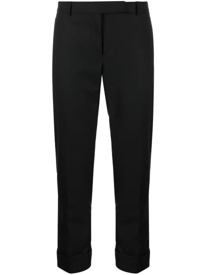Cropped Tailored Trousers