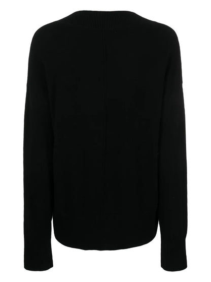 V-Neck Knitted Jumper