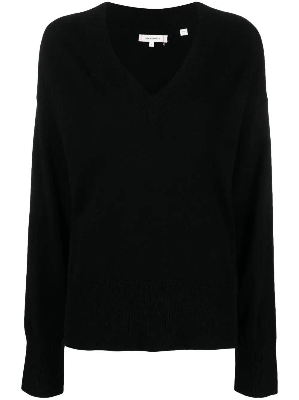 V-Neck Knitted Jumper
