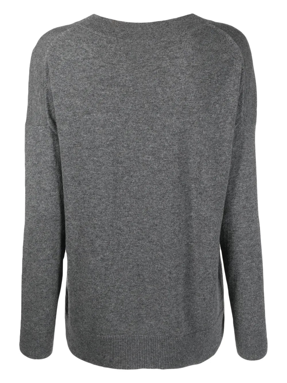 Long-Sleeve Fine-Knit Sweater