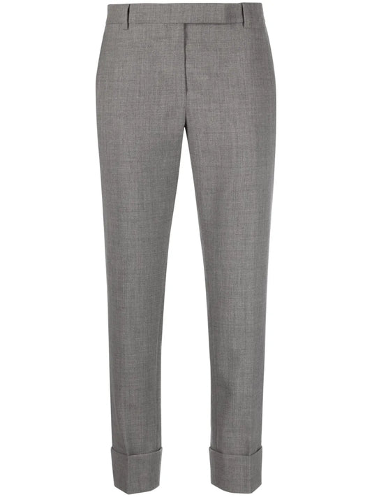 Cropped Tailored Trousers