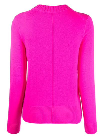 Fine-Knit Cropped Jumper