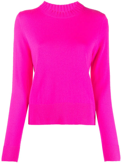 Fine-Knit Cropped Jumper