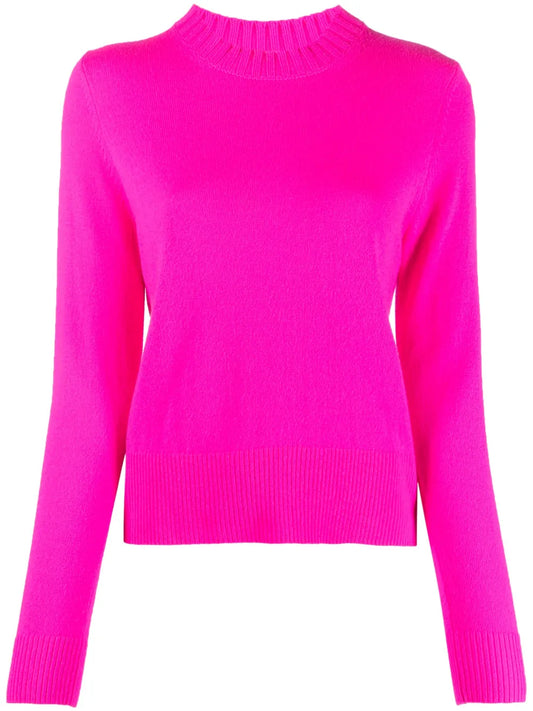 Fine-Knit Cropped Jumper