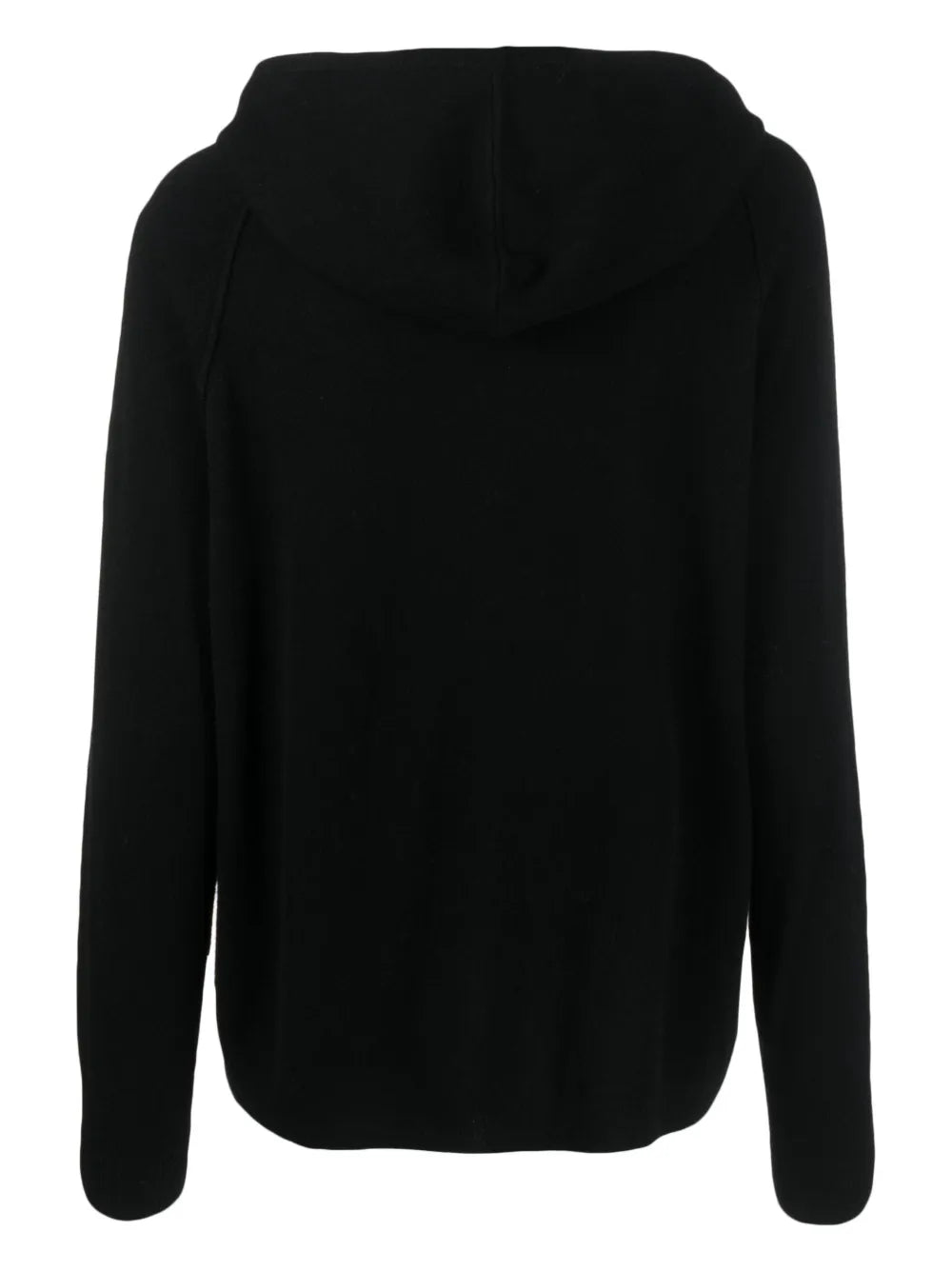 Fine-Knit Wool-Cashmere Hoodie