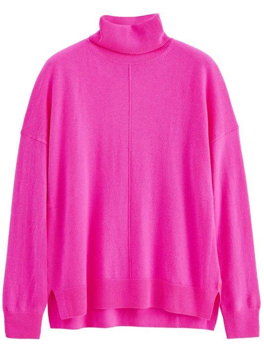 Roll-Neck Wool Blend Jumper