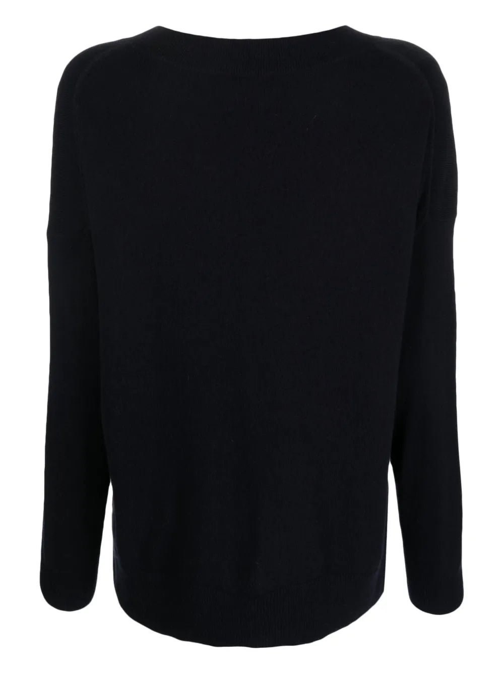 Long-Sleeve Fine-Knit Sweater