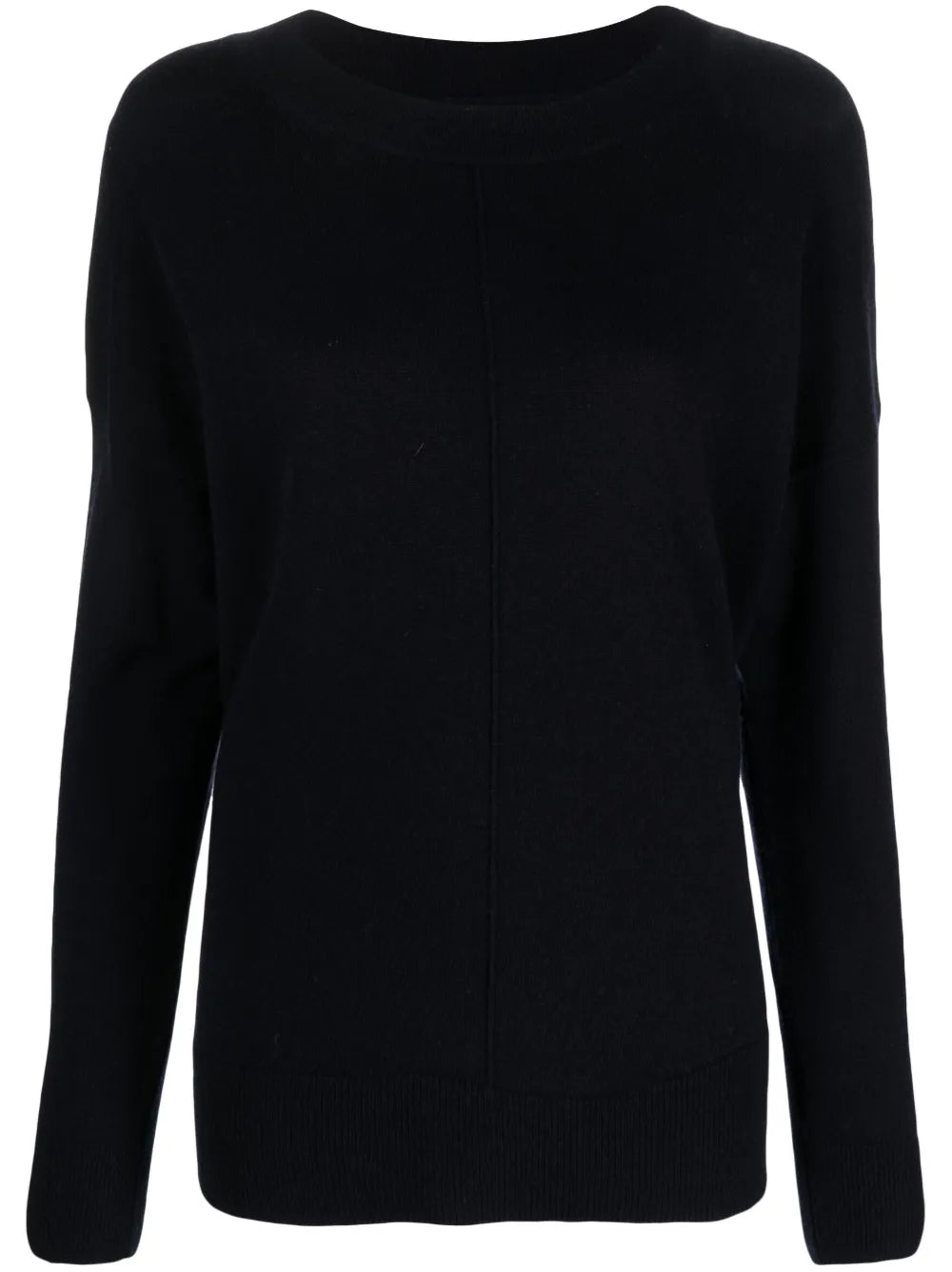 Long-Sleeve Fine-Knit Sweater