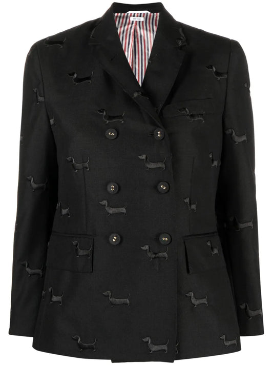 Single-Breasted Tailored Blazer