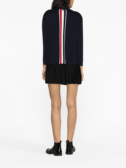 Rwb-Stripe Intarsia Jacket