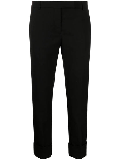Cropped Tailored Trousers