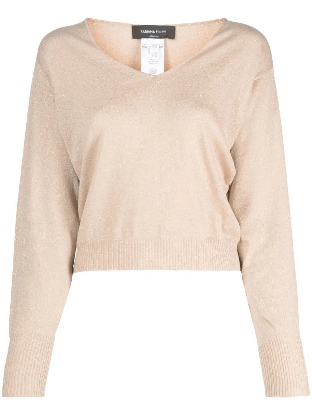 V-Neck Drop-Shoulder Jumper