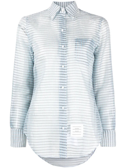 Check-Pattern Easy-Fit Shirt