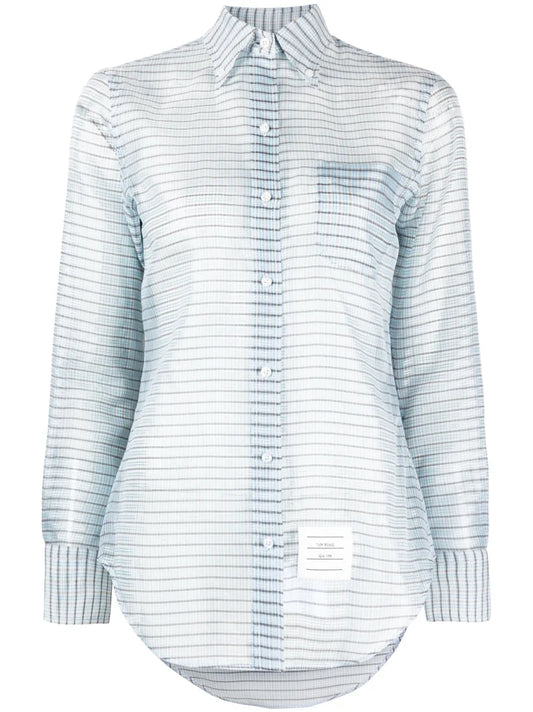 Check-Pattern Easy-Fit Shirt