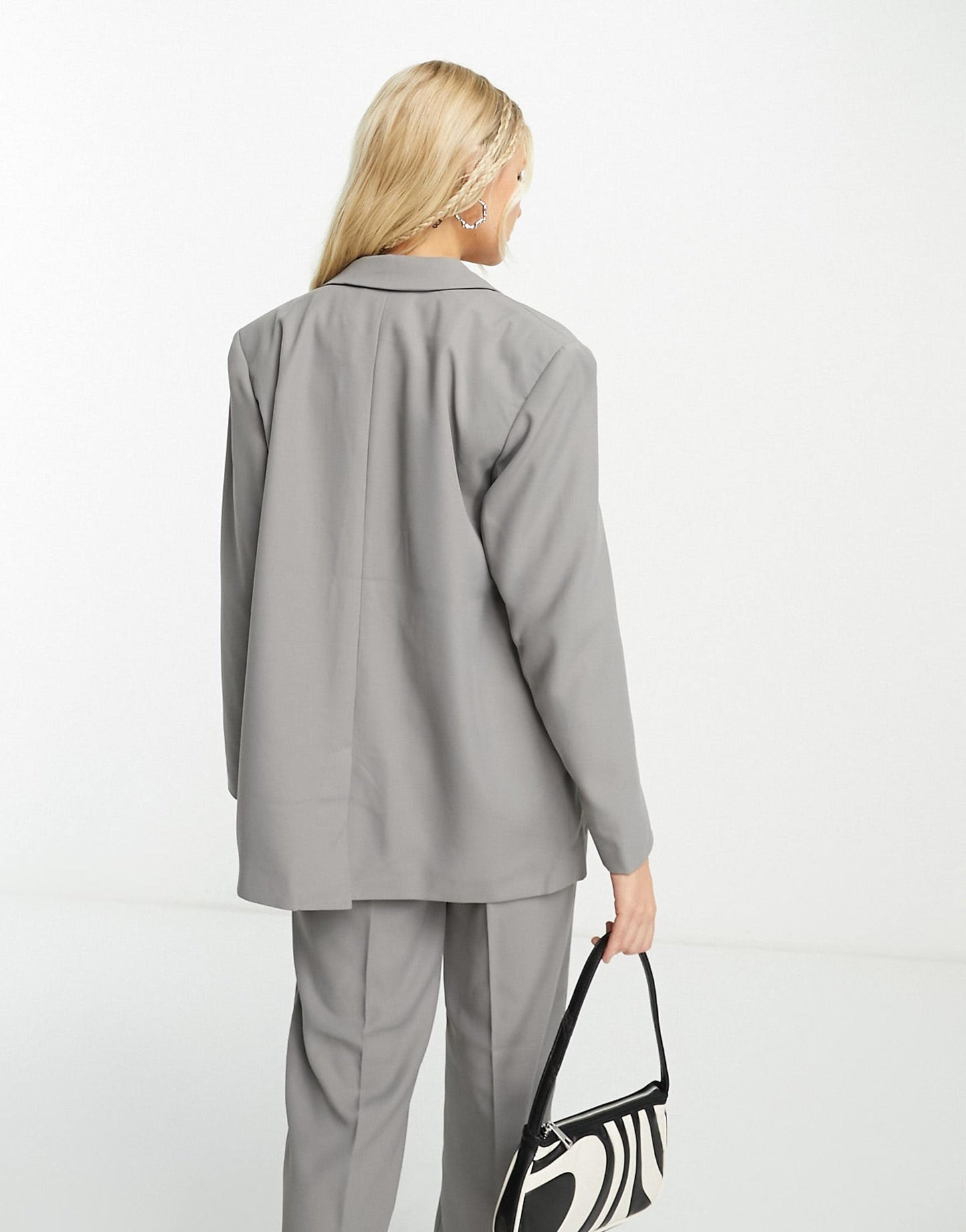 Oversized Tailored Dad Blazer Co-Ord