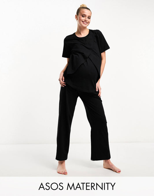 Maternity Mix & Match Cotton Pyjama Trouser