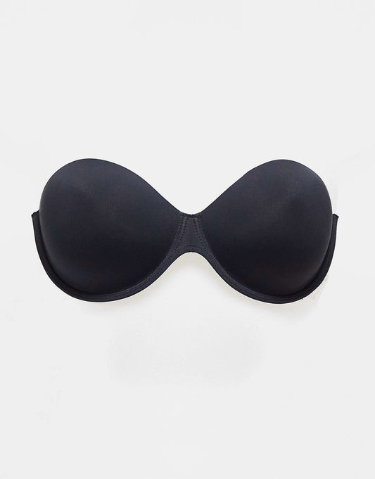 Moulded Strapless Backless Bra With Stick On Wing