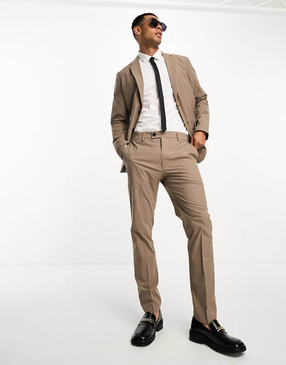 Slim Fit Commuter Suit Trouser