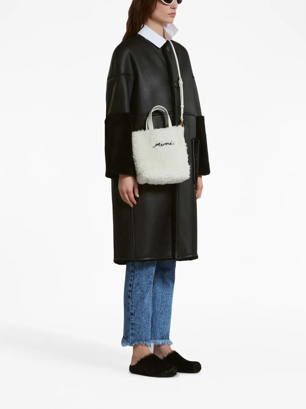 Reversible Shearling Coat